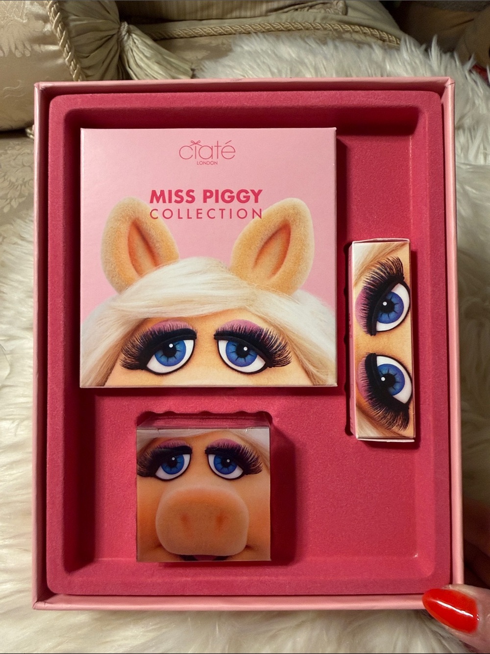 Ciaté NEW Miss Piggy Makeup Set Pink